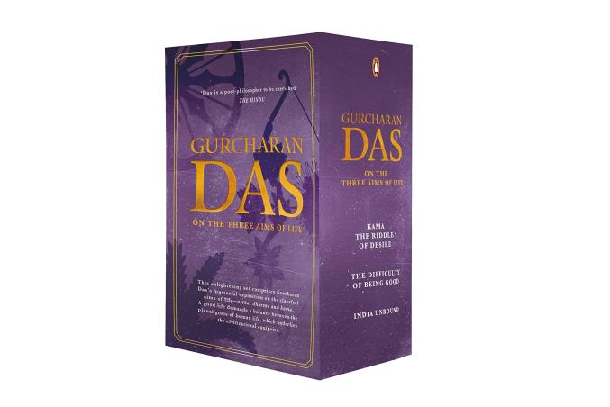 Book cover number 1 for Gurcharan Das On The Three Aims Of Life written by Gurcharan Das published by Penguin Books