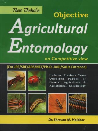 Book cover number 1 for Objective Agricultural Entomology On Competitive View written by Shravan M. Haldhar published by New Vishal Publications