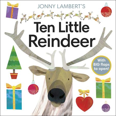 Book cover number 1 for Jonny Lambert's Ten Little Reindeer written by Jonny Lambert published by DK