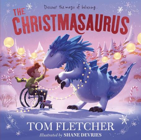 Book cover number 1 for The Christmasaurus written by Tom Fletcher published by Puffin