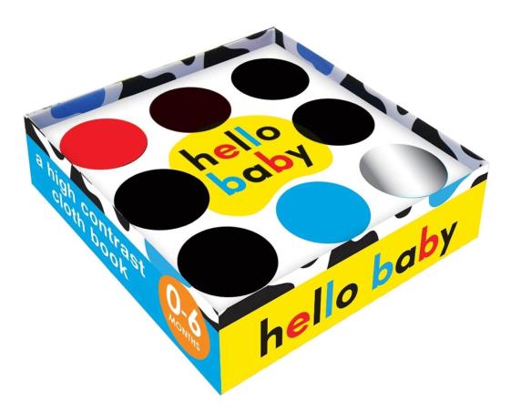 Book cover number 1 for Hello Baby (Mirror Cloth Book) written by NA published by Priddy Books