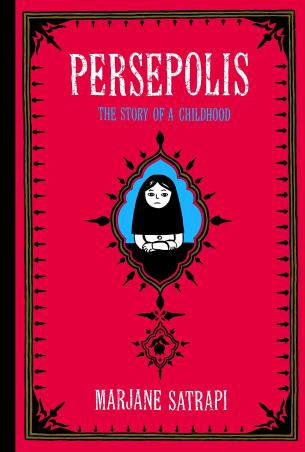 Book cover number 1 for Persepolis : The Story Of A Childhood written by Marjane Satrapi published by Pantheon