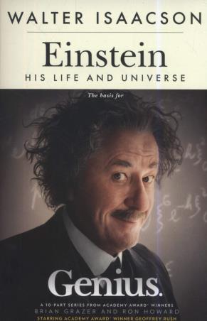 Book cover number 1 for Einstein written by Walter Isaacson published by Simon & Schuster