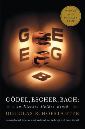 Book cover number 1 for Godel, Escher, Bach : An Eternal Golden Braid written by Douglas R. Hofstadter published by Basic Books