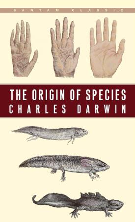 Book cover number 1 for Bantam Classic : The Origin Of Species written by Charles Darwin published by Random House