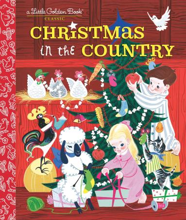 Book cover number 1 for Christmas In The Country written by NA published by Golden Books