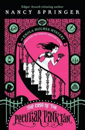 Book cover number 1 for The Case Of The Peculiar Pink Fan written by Nancy Springer published by Puffin