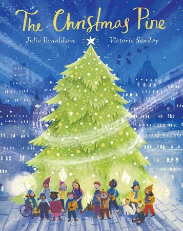 Book cover number 1 for The Christmas Pine written by Julia Donaldson published by Alison Green Books