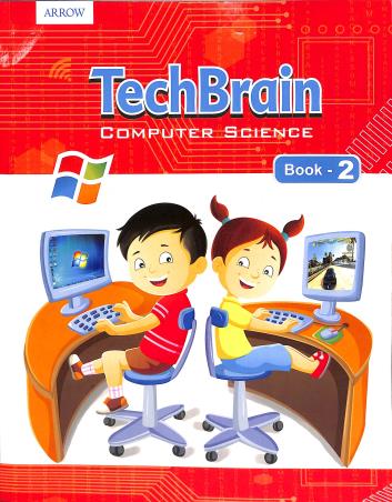 Book cover number 1 for Tech Brain Computer Science Book - 2 written by NC Madhavi, Debi Chatterjee published by Arrow Publications Pvt. Ltd.