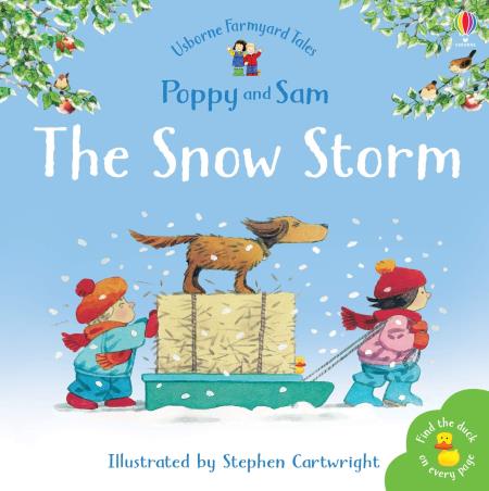 Book cover number 1 for The Snow Storm written by Heather Amery published by Usborne