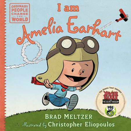 Book cover number 1 for I Am Amelia Earhart written by Brad Meltzer published by Dial Books