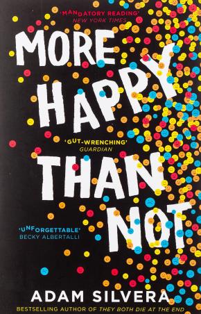 Book cover number 1 for More Happy Than Not written by Adam Silvera published by Simon & Schuster