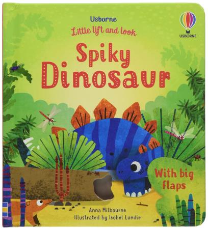 Book cover number 1 for Spiky Dinosaur written by Anna Milbourne published by Usborne
