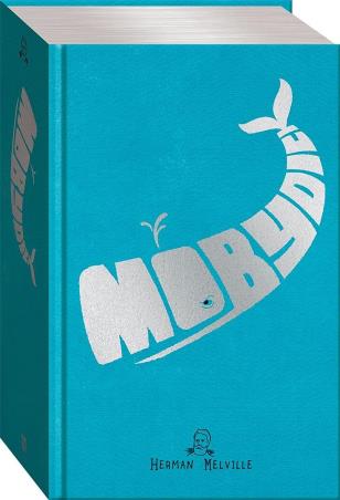 Book cover number 1 for Moby Dick written by Herman Melville published by Hinkler Books