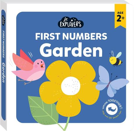 Book cover number 1 for Junior Explorers : First Numbers Garden written by NA published by Hinkler Books