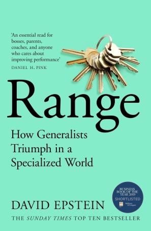 Book cover number 1 for Range : How Generalists Triumph In A Specialized World written by David Epstein published by Macmillan India Limited