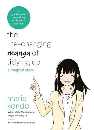 Book cover number 1 for The Life-Changing Manga Of Tidying Up written by Marie Kondo published by Bluebird