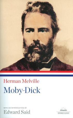 Book cover number 1 for Moby-Dick written by Herman Melville published by The Library Of America