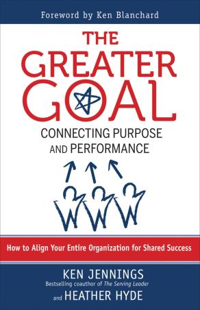 Book cover number 1 for The Greater Goal written by Ken Jennings, Heather Hyde published by Berrett-Koehler Publishers