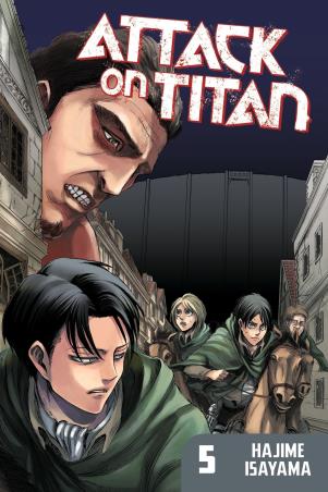 Book cover number 1 for Attack On Titan 5 written by Hajime Isayama published by Kodansha Comics