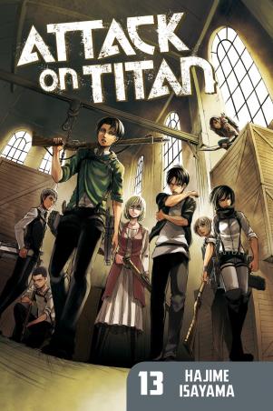 Book cover number 1 for Attack On Titan 13 written by Hajime Isayama published by Kodansha Comics