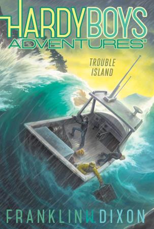 Book cover number 1 for Hardy Boys Adventures : Trouble Island written by Franklin W. Dixon published by Aladdin