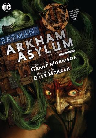 Book cover number 1 for Batman : Arkham Asylum written by NA published by DC Comics