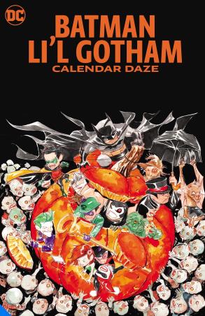 Book cover number 1 for Batman  Li'l Gotham : Calendar Daze written by Dustin Nguyen published by DC Comics