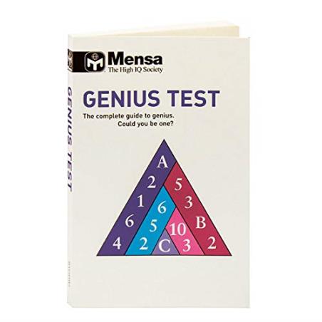 Book cover number 1 for Mensa Genius Test written by Harold Gale published by Carlton Books Limited