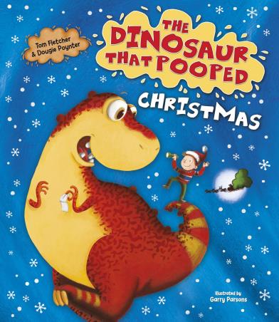 Book cover number 1 for The Dinosaur That Pooped Christmas written by NA published by Red Fox