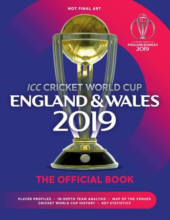 Book cover number 1 for ICC Cricket World Cup England & Wales 2019 : The Official Book written by Chris Hawkes published by Carlton Books Limited