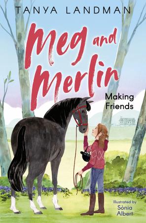 Book cover number 1 for Meg And Merlin : Making Friends written by Tanya Landman published by Barrington Stoke Ltd