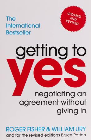 Book cover number 1 for Getting To Yes : Negotiating An Agreement Without Giving In written by Roger Fisher published by Random House