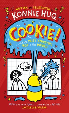 Book cover number 1 for Cookie And The Most Annoying Boy In The World written by Konnie Huq published by Piccadilly Press