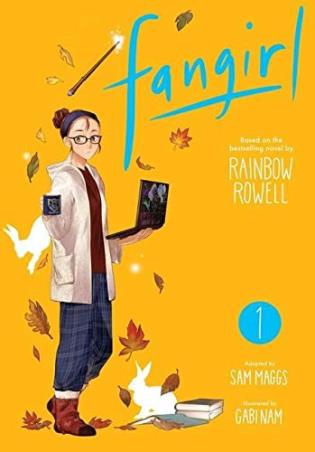 Book cover number 1 for Fangirl written by Rainbow Rowell published by Viz Media
