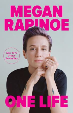 Book cover number 1 for One Life written by Megan Rapinoe published by Penguin Books
