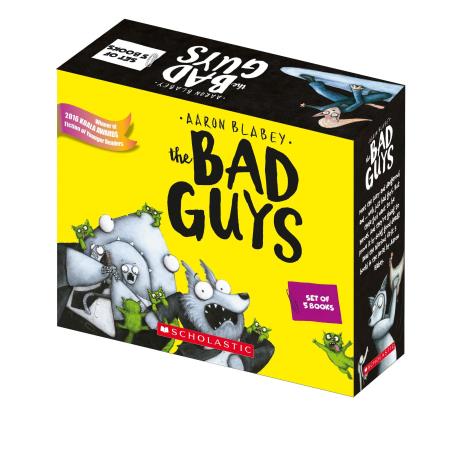 Book cover number 1 for The Bad Guys (Set Of 5 Books) written by Aaron Blabey published by Scholastic