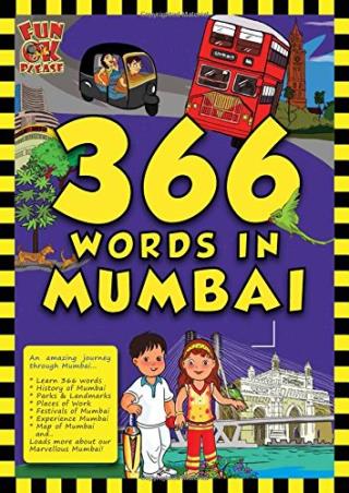 Book cover number 1 for 366 Words In Mumbai written by NA published by FunOKPlease Content Publishing Pvt. Ltd.