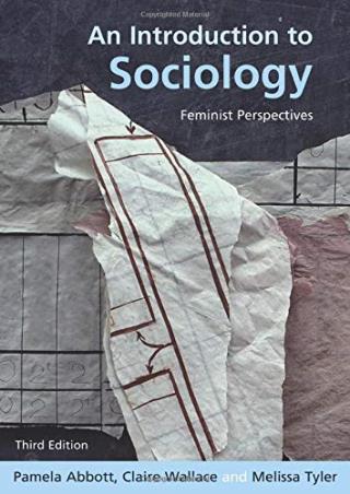 Book cover number 1 for An Introduction To Sociology : Feminist Perspectives written by Pamela Abbott, Melissa Tyler, Claire Wallace published by Manohar Publishers & Distributors