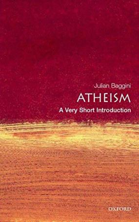 Book cover number 1 for Atheism (A Very Short Introduction) written by Julian Baggini published by Oxford University Press