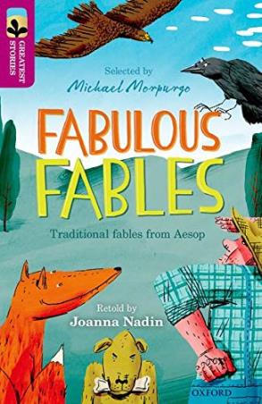 Book cover number 1 for Fabulous Fables written by Joanna Nadin published by Oxford University Press
