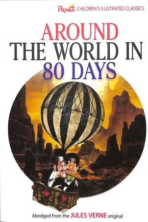 Book cover number 1 for Around The World In 80 Days written by NA published by Papilio