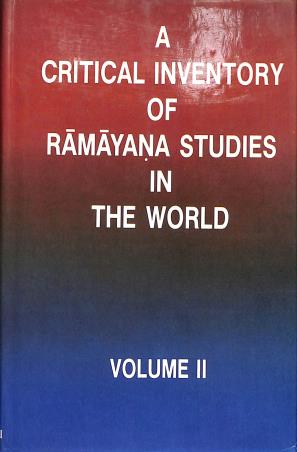 Book cover number 1 for A Critical Inventory Of Ramayana Studies In World Volume 2 written by NA published by Sahitya Akademi
