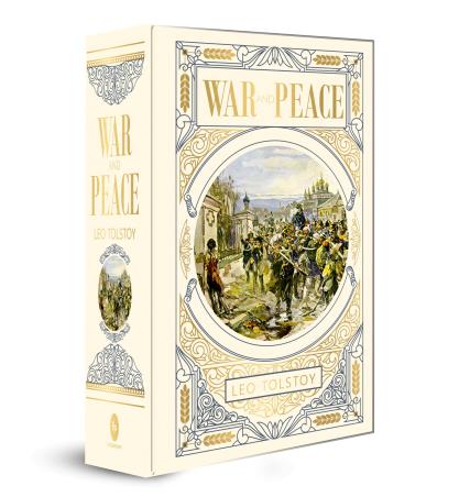 Book cover number 1 for War And Peace written by Leo Tolstoy published by Fingerprint Publishing