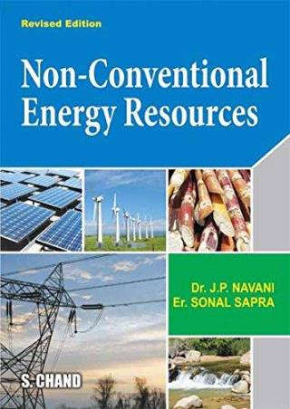Book cover number 1 for Non-Conventional Energy Resources written by J. P. Navani, Sonal Sapra published by S. Chand Publishing