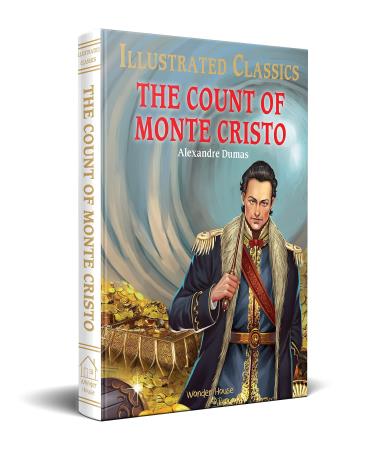 Book cover number 1 for The Count Of Monte Cristo (Illustrated Classics) written by Alexandre Dumas published by Wonder House