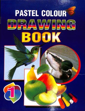 Book cover number 1 for Pastel Colour : Drawing Book 1 written by NA published by Sribhumi Publishing House