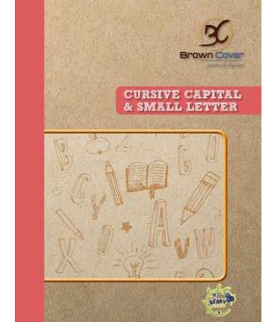 Book cover number 1 for Cursive capital & Small Letter written by NA published by Berry Garden