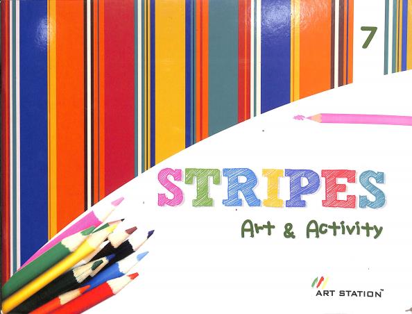 Book cover number 1 for Stripes Art & Activity 7 written by NA published by Harbour Press International