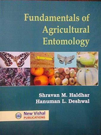 Book cover number 1 for Fundamentals Of Agricultural Entomology written by Shravan M. Haldhar, Hanuman L. Deshwal published by New Vishal Publications